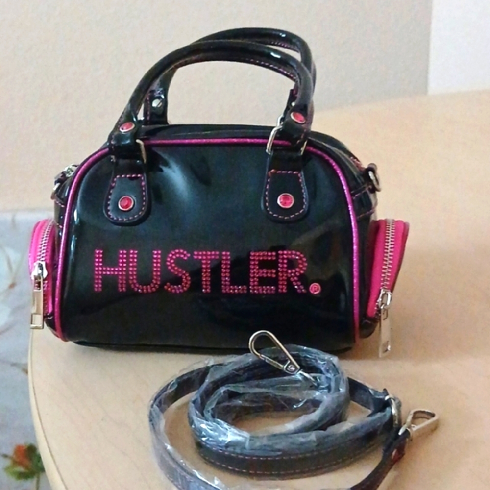 Dolls Kill X Hustler Explicit Bowler Bag